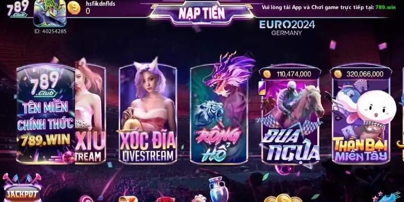 Tìm game Rồng Hổ tại 789CLUB